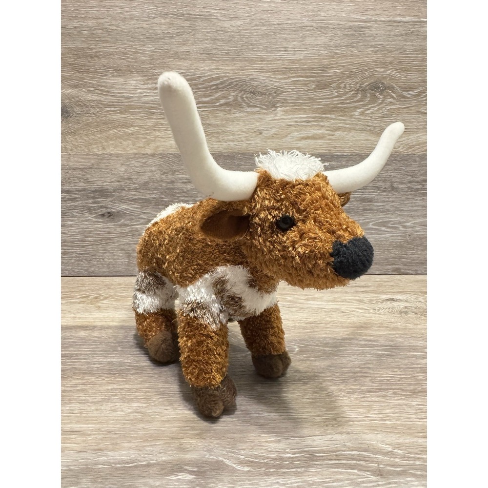 Douglas Longhorn Plush Bull T-Bone Texas Steer Cow  #3713 Stuffed Animal Toy